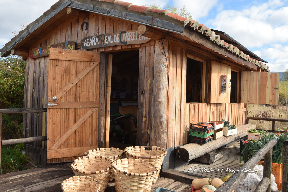 LA AGRICULTURA ECOLOGICA POR LA REAL CABAÑA DE CARRETEROS EN QUINTANAR DE LA SIERRA